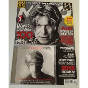 Mojo Magazine February 2015 UK David Bowie 80's New Wave Post Punk